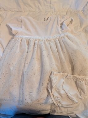 White Infant Dress